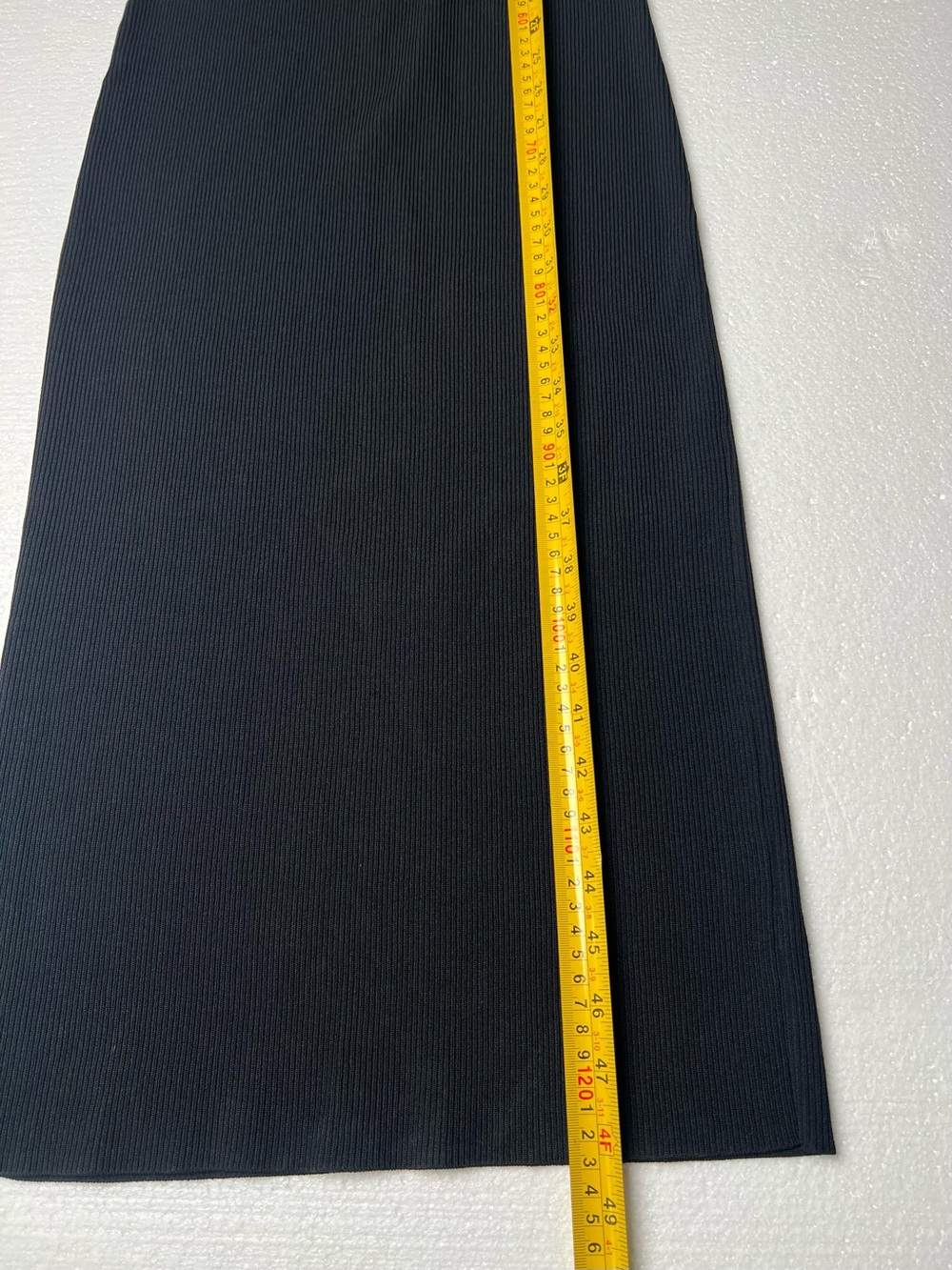 ALL: ROW Black Ribbed Maxi Tank Dress SIZE S - Picture 11 of 15